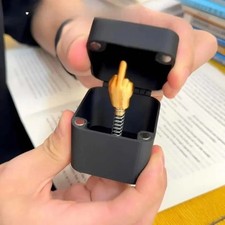 Middle Finger In A Box Funny