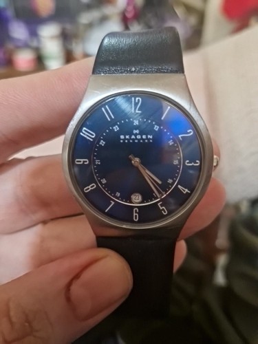 Gents skagen watch blue - watch, band