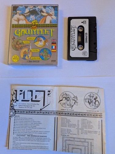 Gauntlet c64 commodore 64 - /,