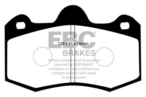 Ebc redstuff front brake pads - ebc,