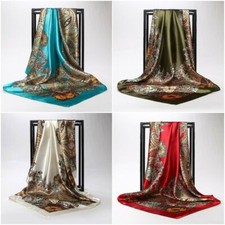 Ladies Floral Square Head Neck