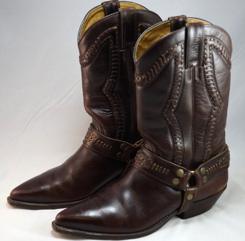 Sancho men brown - brown, leather