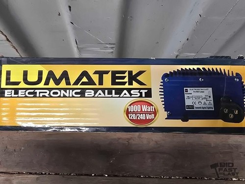 Lumatek 1000 electronic - lumatek,