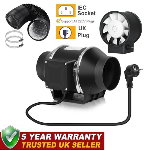 Inch extractor fan line - in,