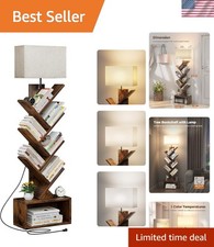 Tree Bookshelf with Light Tall