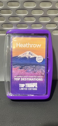 Heathrow airport top trumps - heathrow,