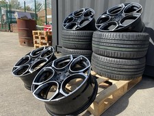18" GOLF MK8.5 GTI ALLOYS QUEENSTOWN GTI RIMS MK8.5 CLUBSPORT CADDY RIM + TYRES