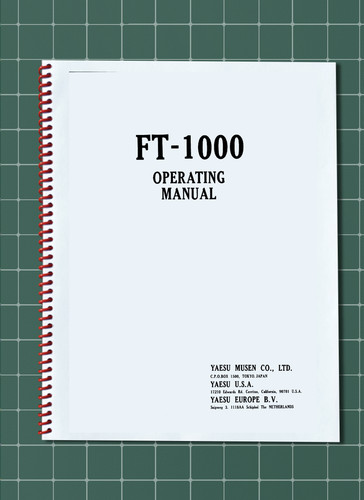 Yaesu 1000 operating - yaesu,