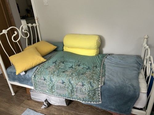 Crafted single bed frame and - crafted,,