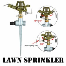 Water sprinkler garden lawn - water,
