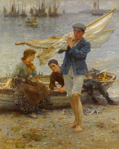 Henry scott tuke return from - henry,