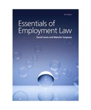 Essentials of Employment Law