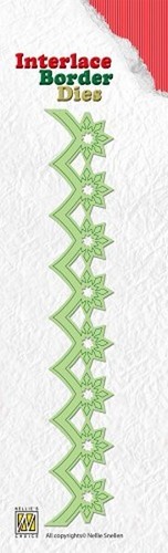 Border christmas flowers - border,