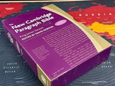 The New Cambridge Paragraph Bible w/Apocrypha, Calfskin, VGC, Rare