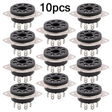 10Pcs 8pin Bakelite Octal