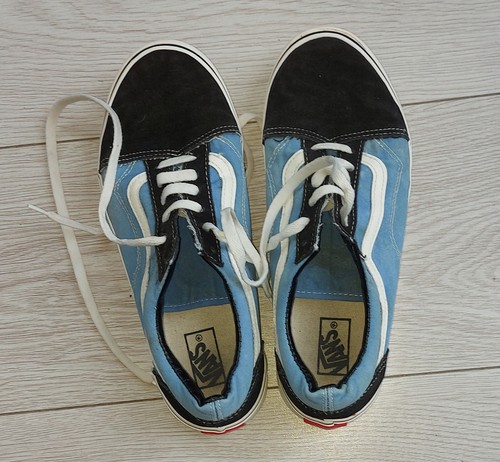 Baby blue black shoes by - blue, &
