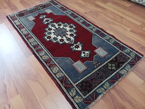 Antique designer rug blue - antique,