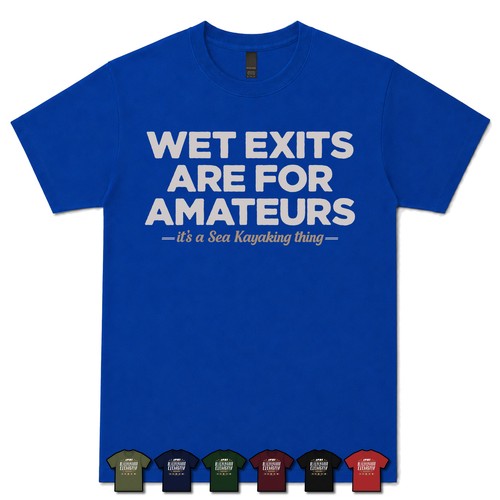 Wet exits are for amateurs - wet,
