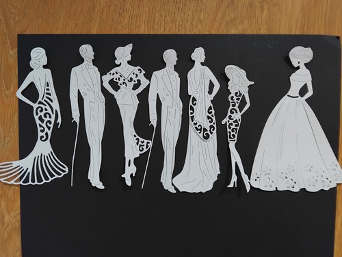 Elegant ladies 2 men - elegant,