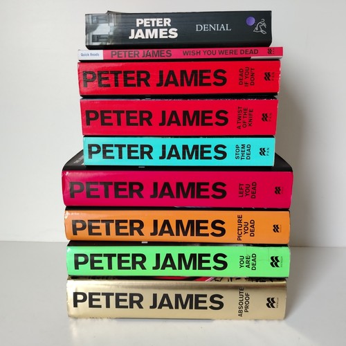 Peter james books bundle 9 - bundle, x
