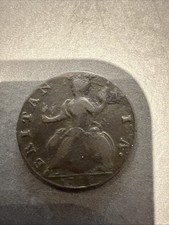 1734 King George II Copper
