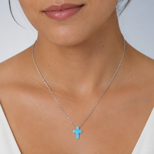 2 rhodium plated - 16",