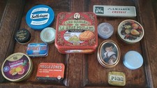 Large Set of vintage tins