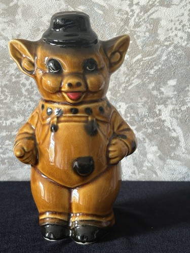 Trentham pottery money box - trentham,