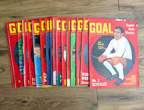 Goal football magazine bundle - goal,