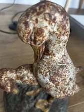 Duck Door Stop Cast Iron Vintage