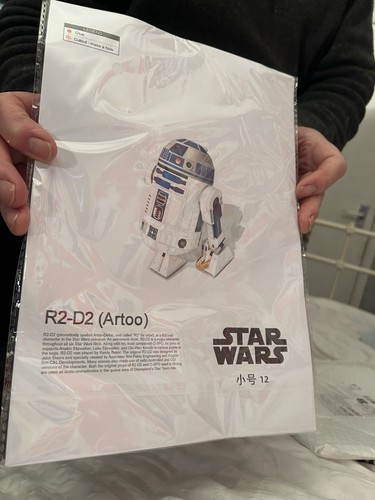 Paper model r2d2 - of,