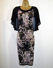 DAVID EMANUEL BEAUTIFUL CAPE BEAD DESIGN EVENING PARTY OCCASION DRESS SIZE 20