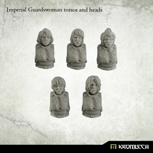 Kromlech guardswoman torsos - kromlech,