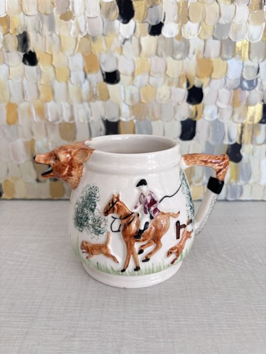 Vtg novelty fox - head, hunting