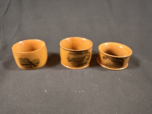 Treen mauchline napkin holder - treen,
