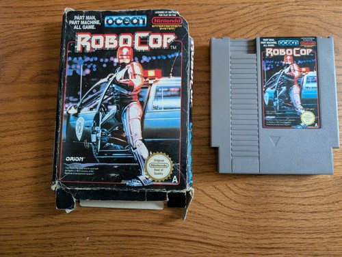 Nes robocop game tested - nes,
