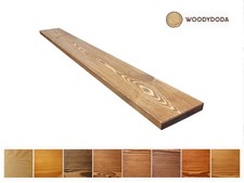 Redwood Floating Shelf / Shelves | 11 Wax Colours | Rustic Solid Timber (12cm)