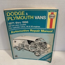 HAYNES Dodge & Plymouth Vans