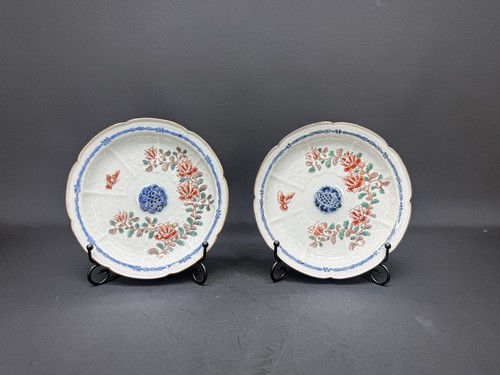 Pair japanese antique imari - pair,
