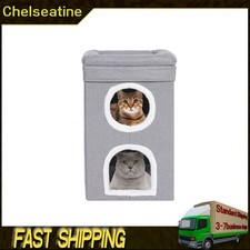 Cat Bed Foldable 3-Tier Modern