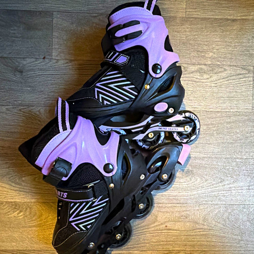 Inline skate shoes adjustable - inline,