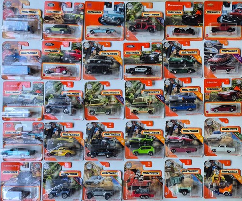Matchbox model cars 2020 - model,