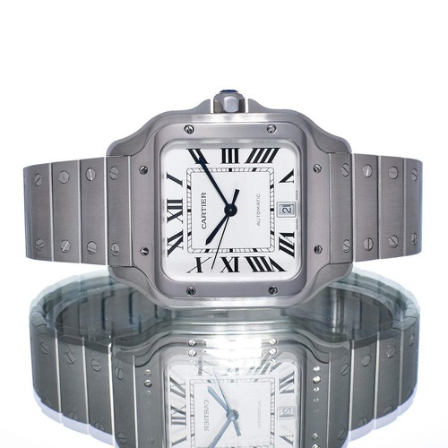 Gents steel cartier santos - gents,