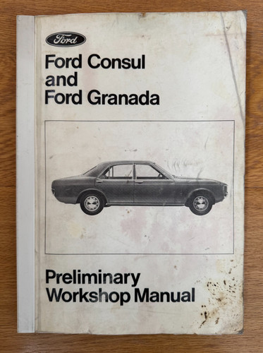 Genuine ford consul granada - consul, &