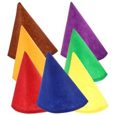  7 Pcs Felt Hats for Party