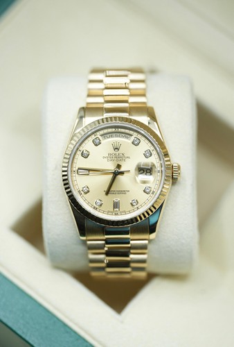 Gents yellow gold rolex - gents,