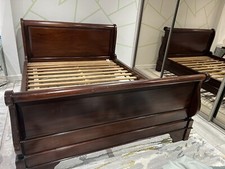 Wooden Mahogany Super King Bed
