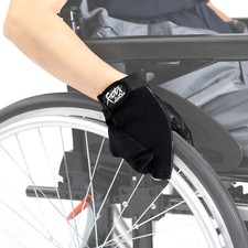 Wheelchair leather pushing - wheelchair,