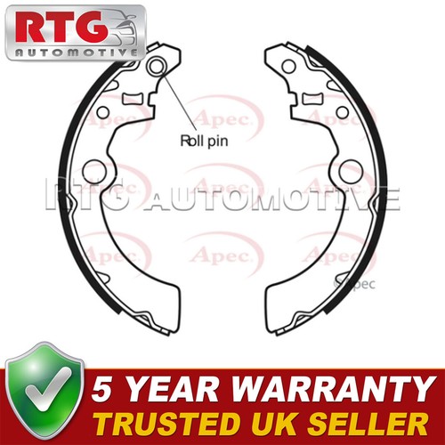 Rear brake shoes set fits - set,