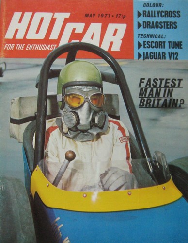 Hot car magazine may 1971 - magazine,